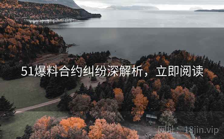 51爆料合约纠纷深解析，立即阅读